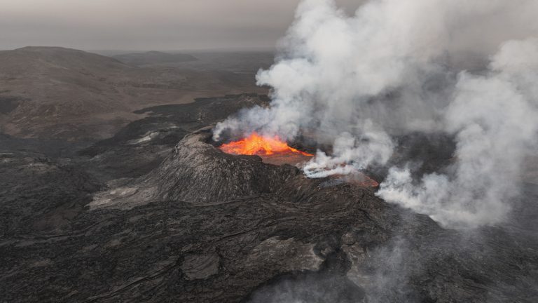 Fréquence des éruptions du Mont Fagradalsfjall en Islande