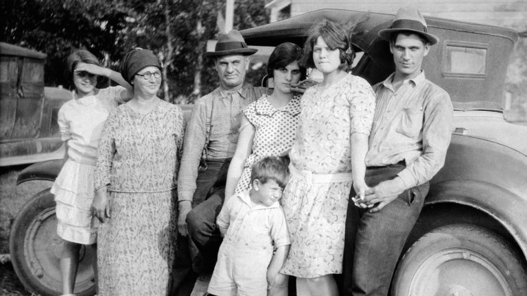 La vie des familles américaines dans la Grande Dépression