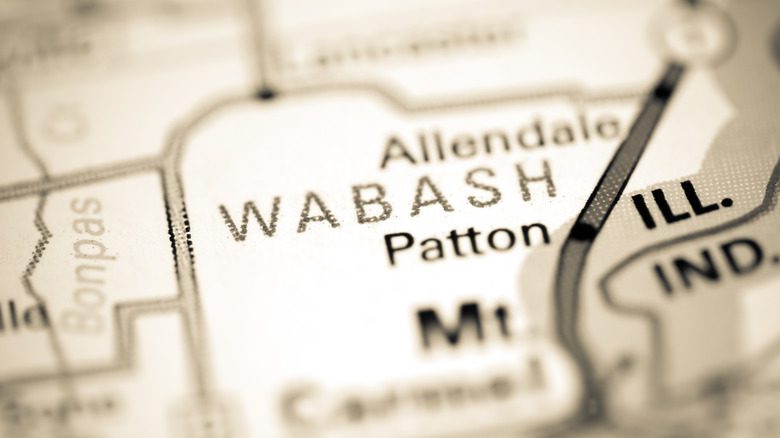 map Wabash, Ill.