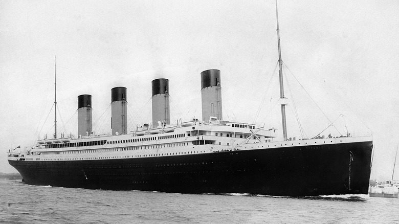Titanic sur l'océan
