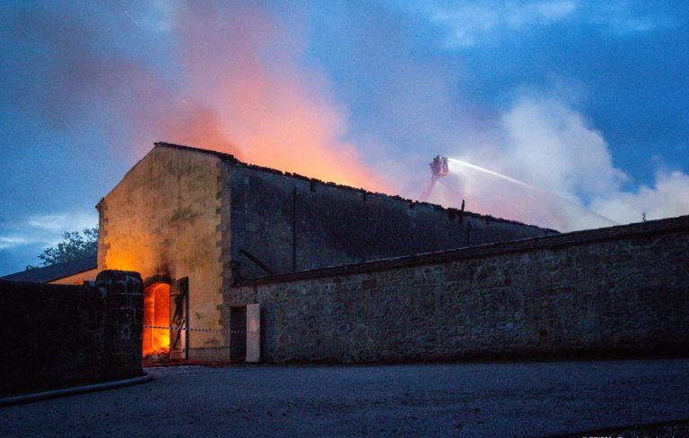 Incendie à Château Margaux: 70 pompiers mobilisés