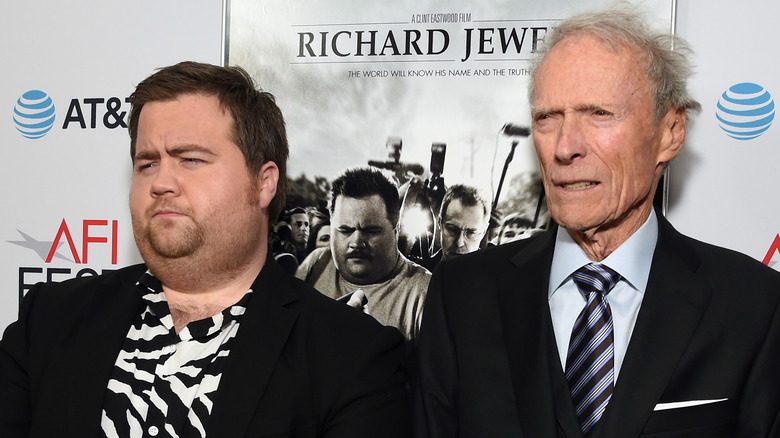 paul thomas hauser standing by clint eastwood