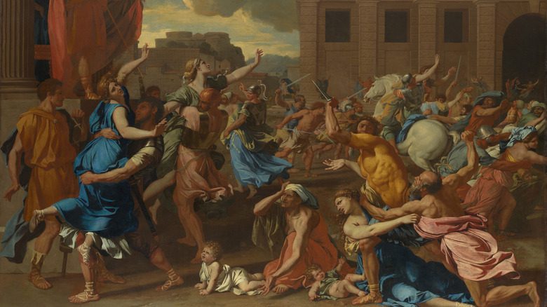 17th century depiction of the Sabine women