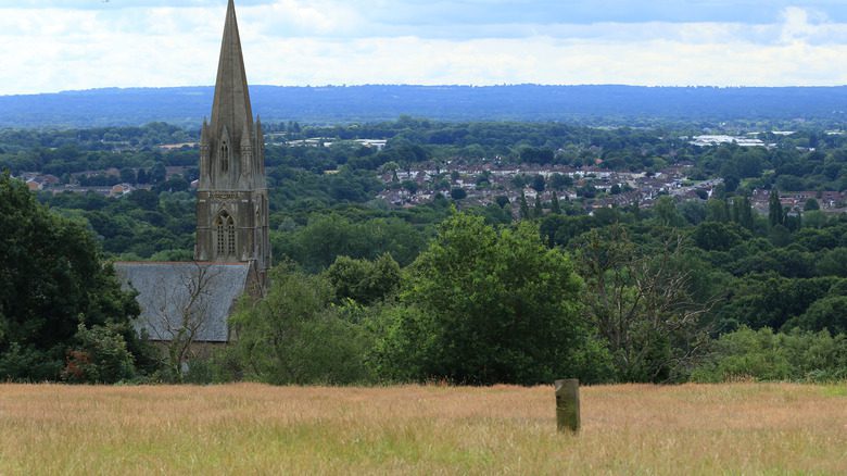 vue de Redhill, Surrey