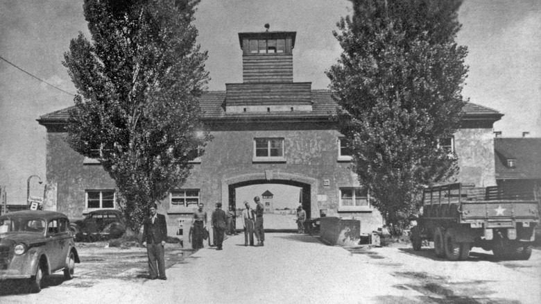 Entrée du camp de concentration de Dachau