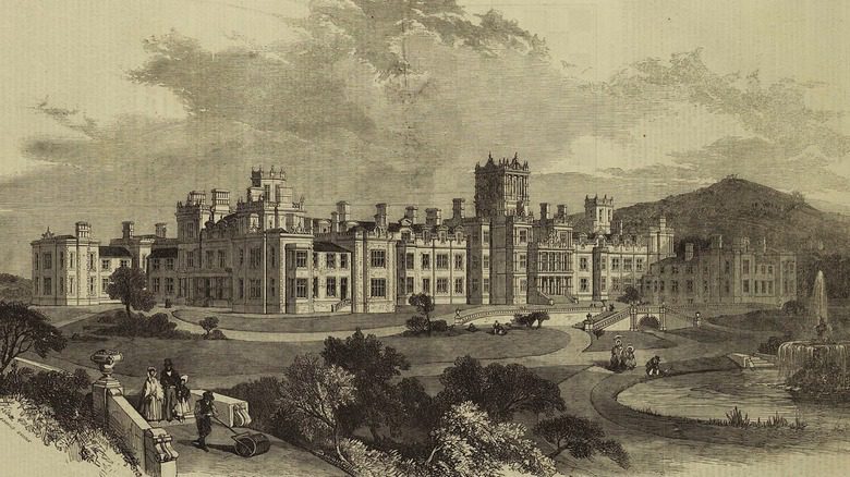 Illustration de l'hôpital Royal Earlswood des années 1850