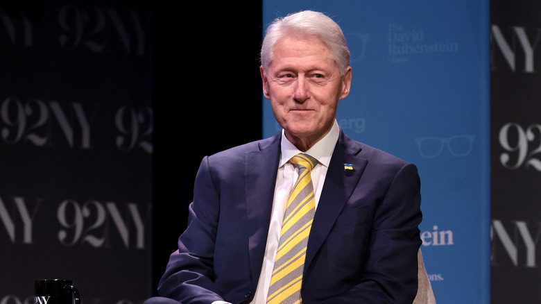 Bill Clinton souriant