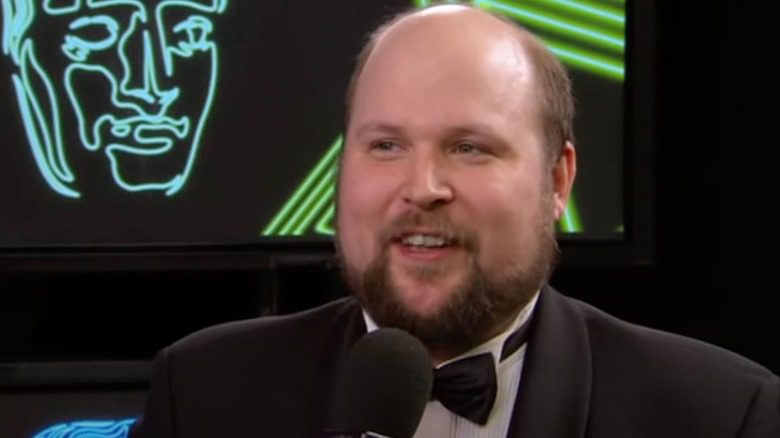 Markus Persson en smoking