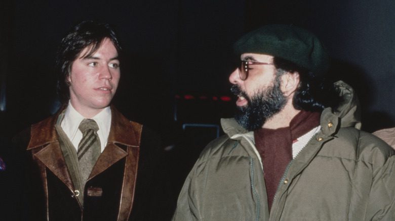 Gian-Carlo Coppola et Francis Ford Coppola lors d'un événement