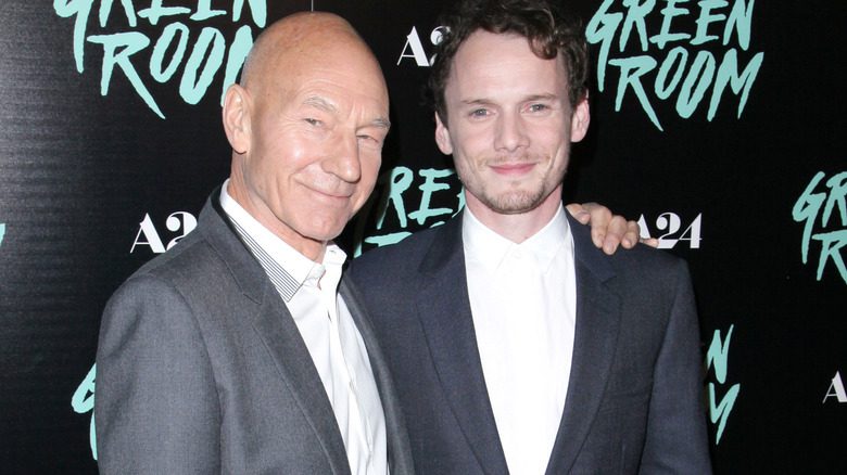 Patrick Stewart anton Yelchin Green Room premiere