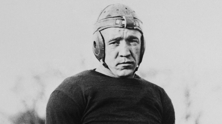 Casque de football de Knute Rockne