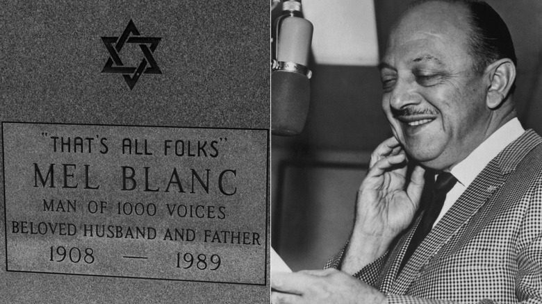 Tombe du studio d'enregistrement de Mel Blanc