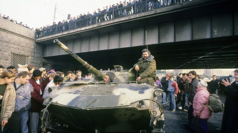 Tank russe, crise de 1993