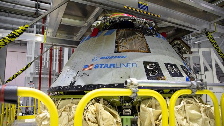 Boeing Starliner undergoing testing