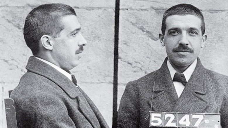 Charles Ponzi mug shot