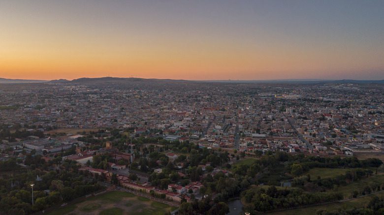 Fresnillo en vue aérienne