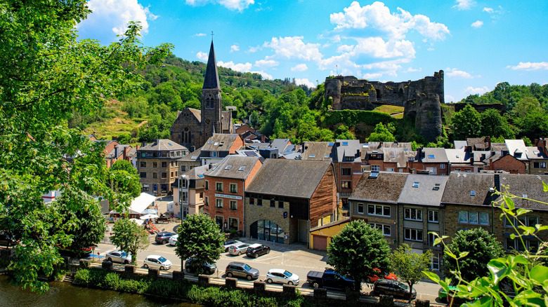 La Roche-en-Ardenne town and ruins