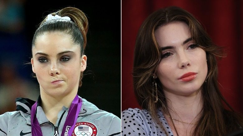 McKayla Maroney avec une expression peu impressionnée