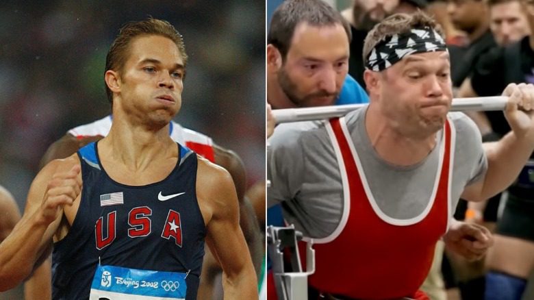 Nick Symmonds running and lifting