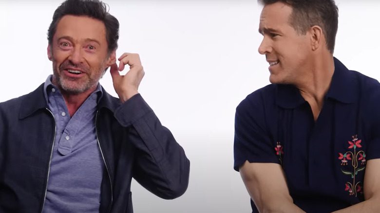 Hugh Jackman Ryan Reynolds in conversation