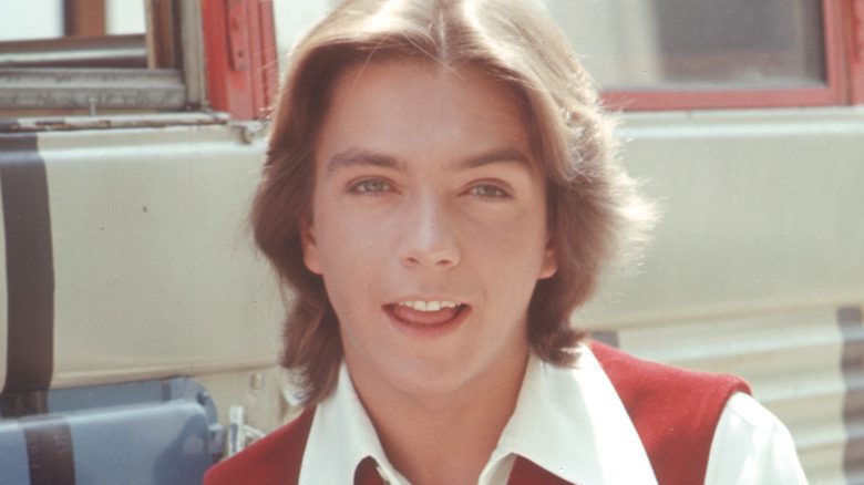 David Cassidy dans le costume de la famille Partridge