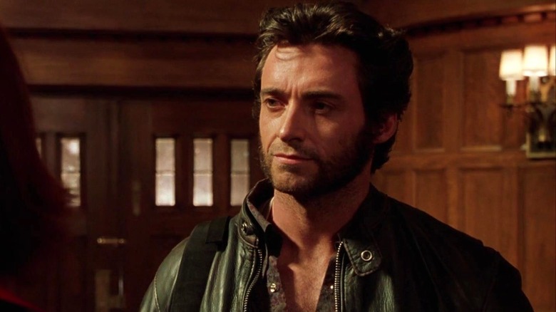 Hugh Jackman sur le plateau de X-Men