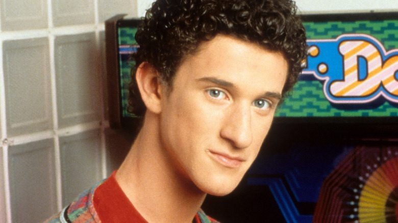 Dustin Diamond sur le plateau de Saved by the Bell