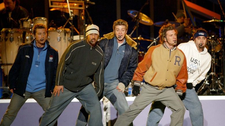 NSYNC en performance lors des Jeux Olympiques d'hiver