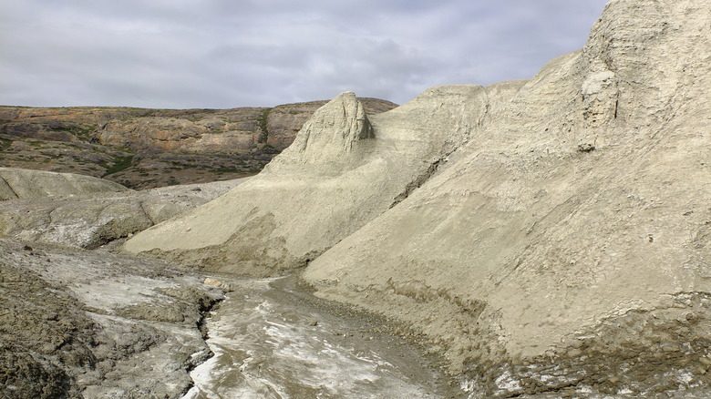 Terrains accidentés du Groenland