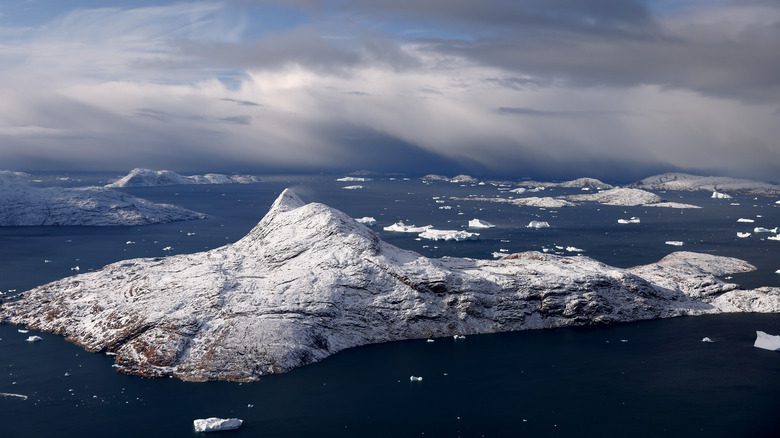 Île près d'Uppernavik, Groenland