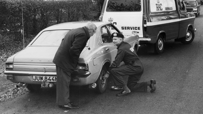 Voiture en panne