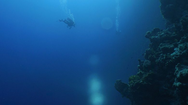 blue hole egypt divers