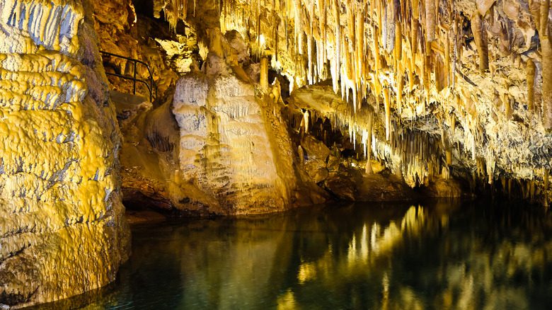 fantasy cave stalactite