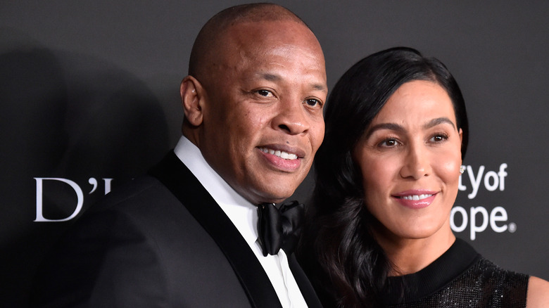 Dr. Dre et Nicole Young en 2018