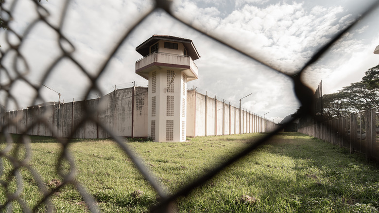 Jail, fence