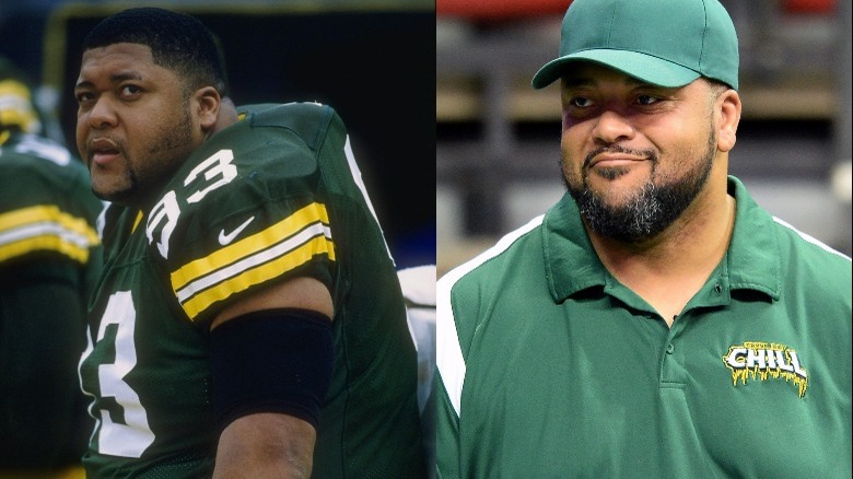 Gilbert Brown en uniforme de coach