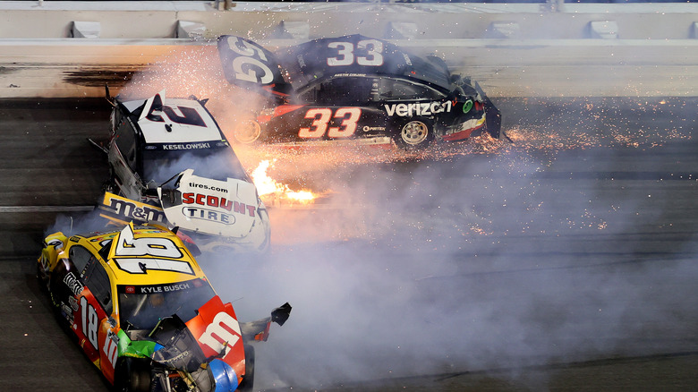 Crash au Daytona 500 2021