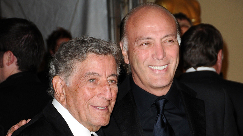 Tony Bennett et son fils Danny Bennett