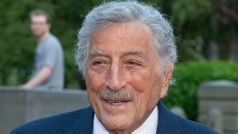 Tony Bennett souriant