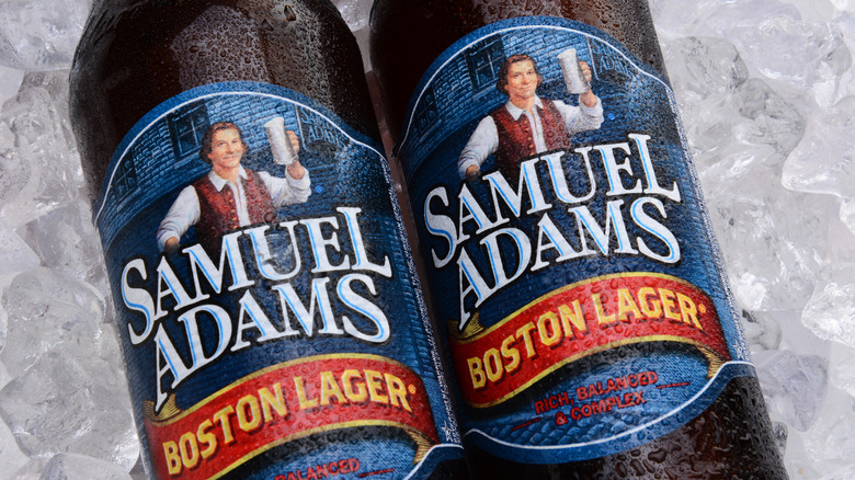 bouteilles de bière Samuel Adams