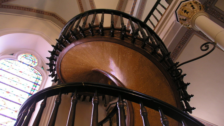 L'escalier de la Chapelle Loretto