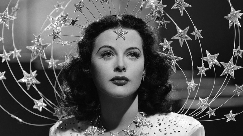 Stars surround Hedy Lamarr