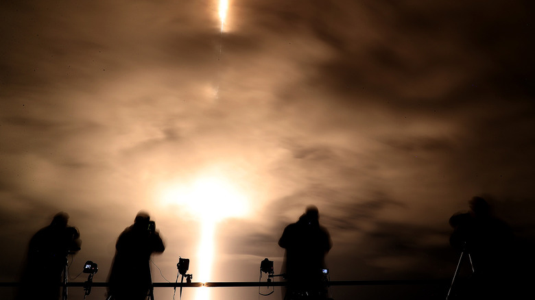 Lancement de fusée SpaceX