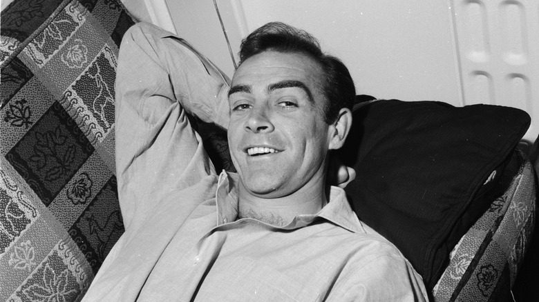 Sean Connery souriant