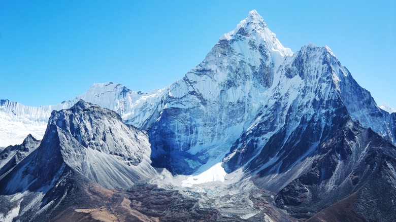 mont everest mountain ice