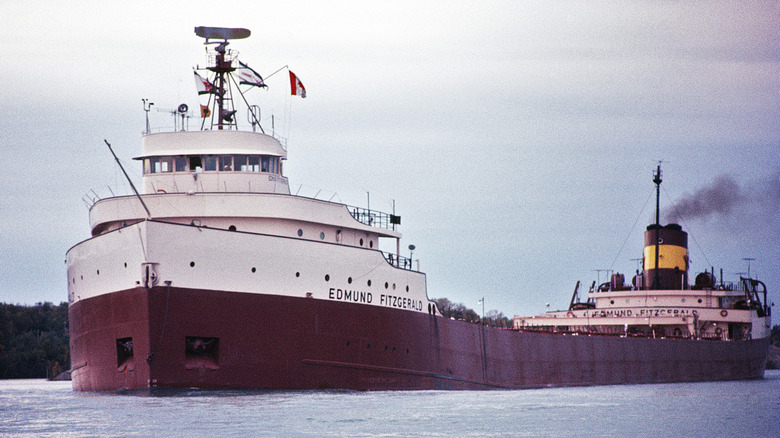 S.S. Edmund Fitzgerald en 1971