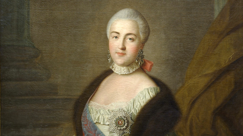 portrait de Catherine la Grande