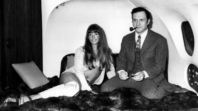 Barbi Benton et Hugh Hefner