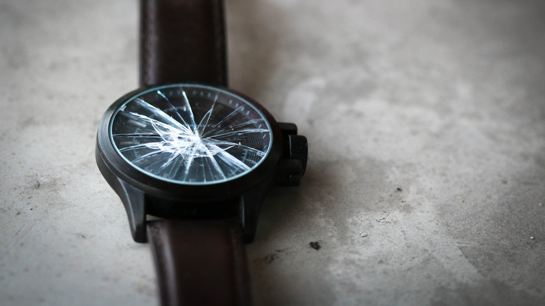 Broken watch