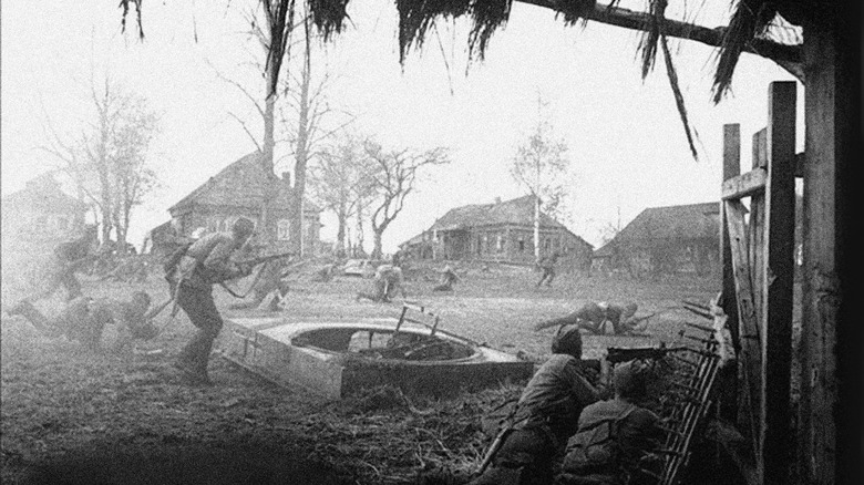 L'Armée rouge en action près de Moscou